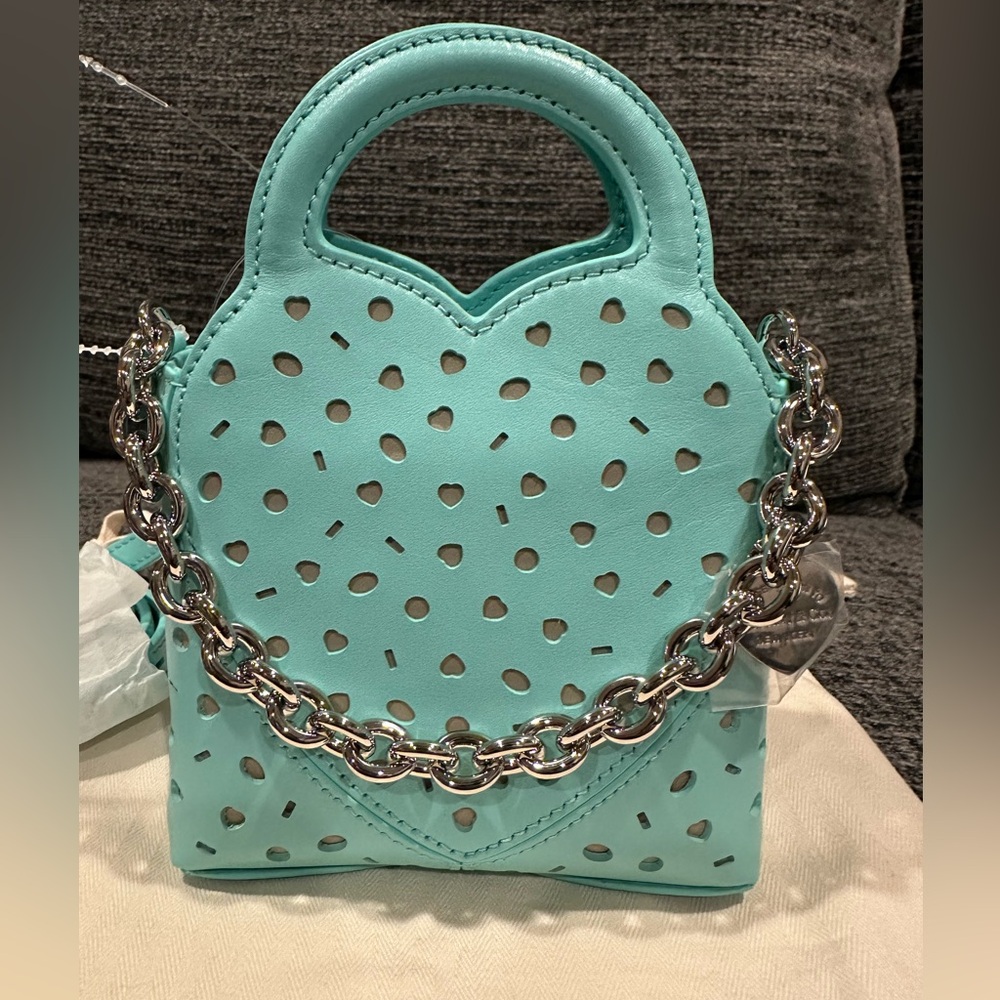 Tiffany & Co. Tiffany Blue Return to Tiffany Micro Bag with Chain NWT